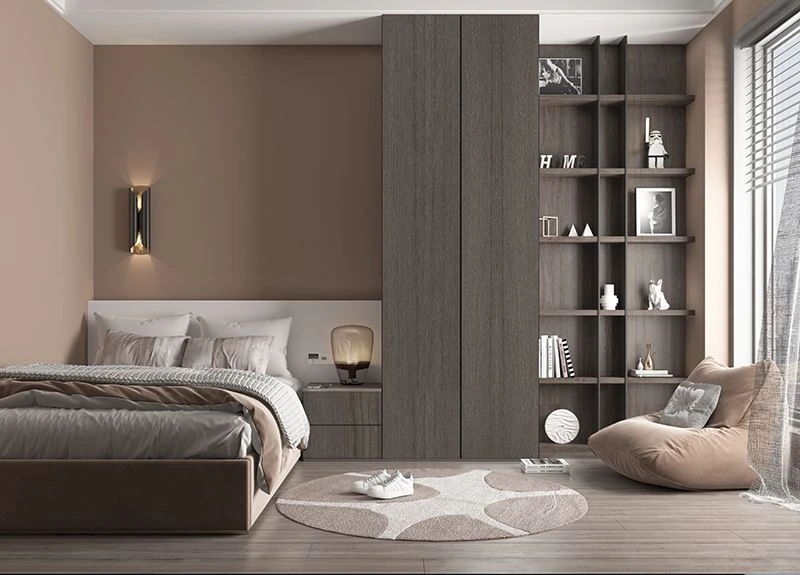 modern melamine bedroom cabinet