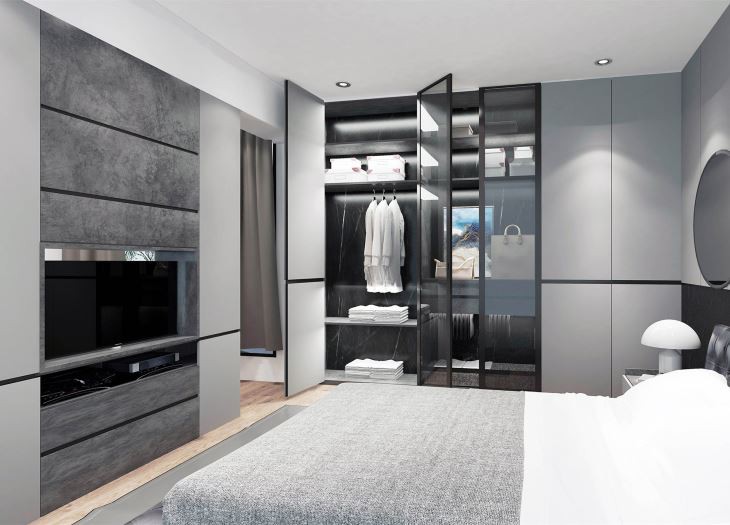 Bedroom Wooden Wardrobe