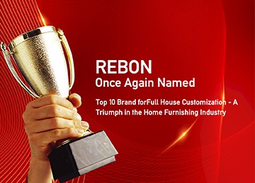 РЕБОН још једном проглашен за топ 10 брендова за потпуно прилагођавање куће